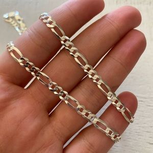 Miabella 20” sterling silver chain